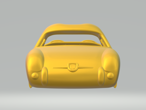 Abarth 750 gt 3D printmodel