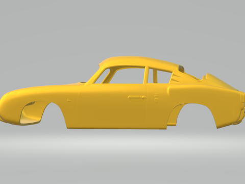 Abarth 750 gt 3D printmodel