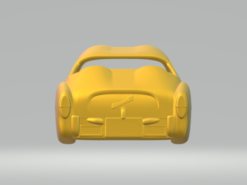 Abarth 750 gt 3D printmodel