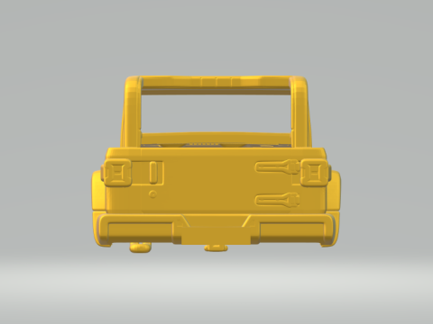 Jeep wrangler 3D Print Model