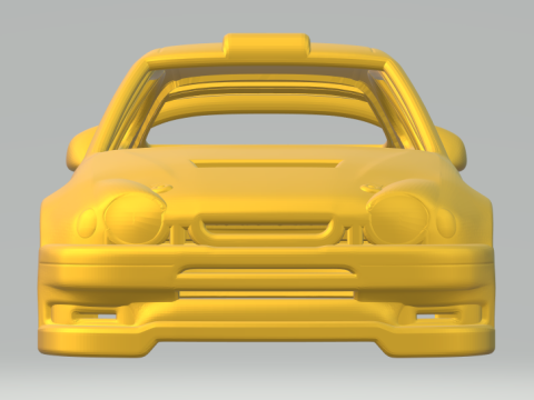 Toyota corolla wrc 3D Druckmodell