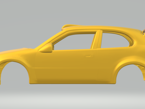 Toyota corolla wrc 3D Druckmodell