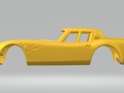 Alfa Romeo Giulia TZ2 Modèles 3D en vedette