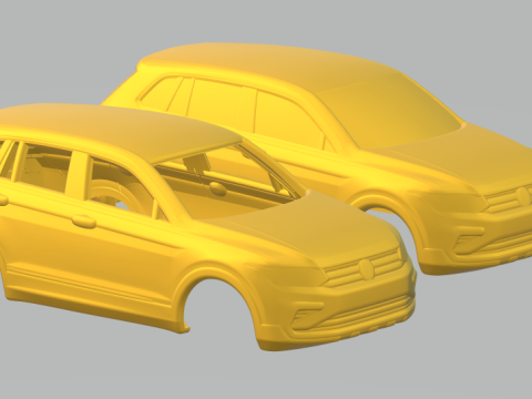 Volkswagen tiguan Model do druku 3D