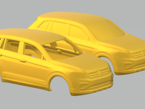 Volkswagen tiguan 3D Print Model