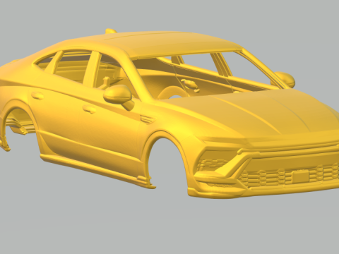 Hyundai sonata Model do druku 3D