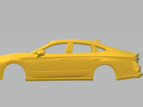 Hyundai sonata 3D Print Model