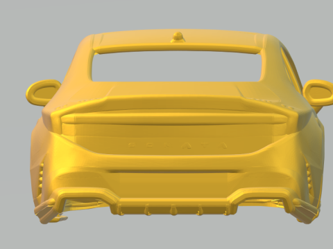 Hyundai sonata 3D Print Model
