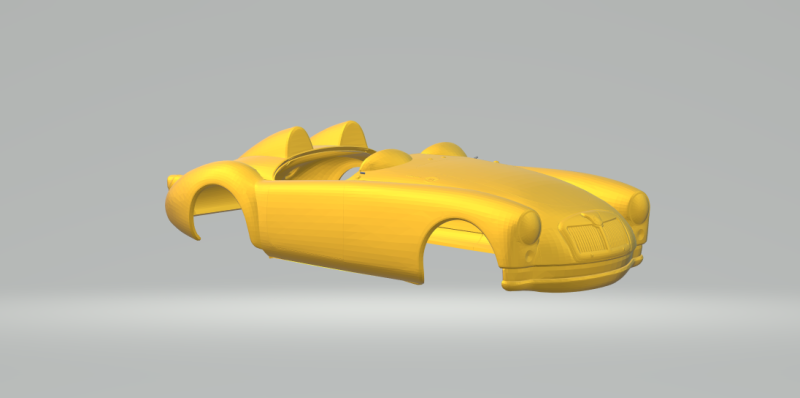 Mga speedster 3D Print Model .c4d .max .obj .3ds .fbx .stl .blend 