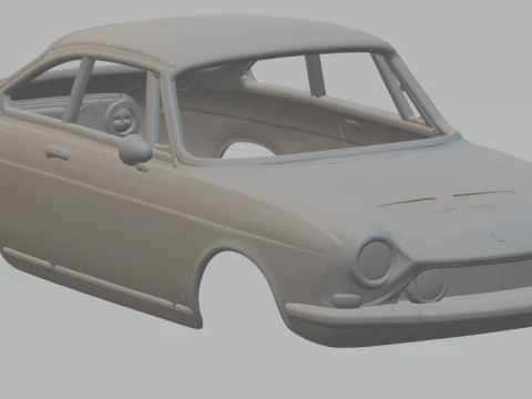 Simca 1200 S Coup 3D Принт Модель
