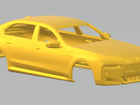 Sedan I7 Model Cetak 3D