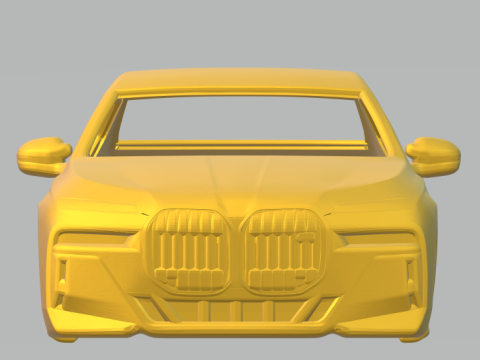 I7 sedan 3D Druckmodell