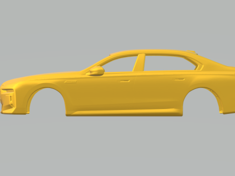 I7 sedan 3D Druckmodell
