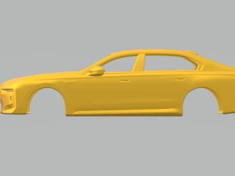 I7 sedan 3D Print Model