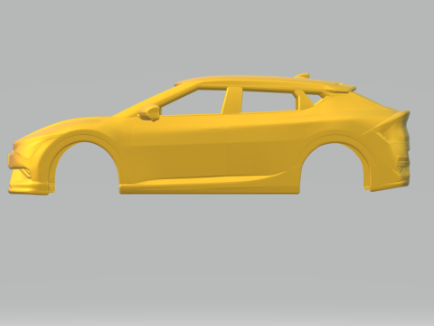 Kia ev6 3D Print Model