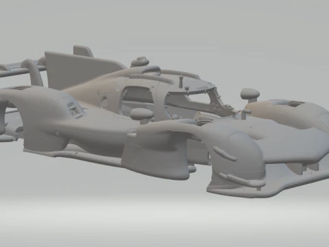Toyota gr 10 2025 3D Print Model