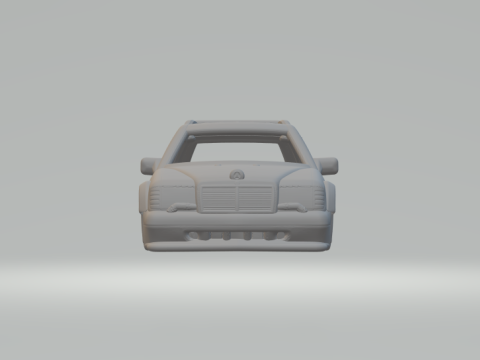 Mercedes e wagon custom Modelo de Impressão 3D