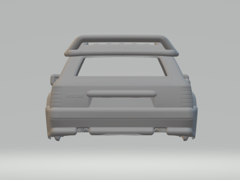 Mercedes e wagon custom Modelo de Impressão 3D