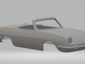 Fiat spider 3D Принт Модель