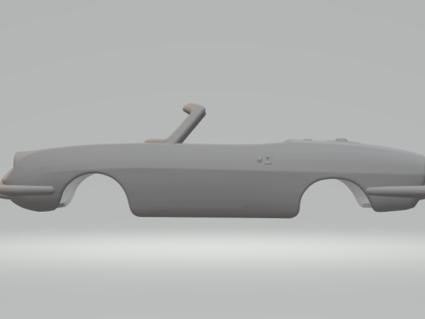 Fiat spider 3D Принт Модель