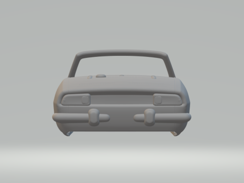Fiat spider 3D Принт Модель