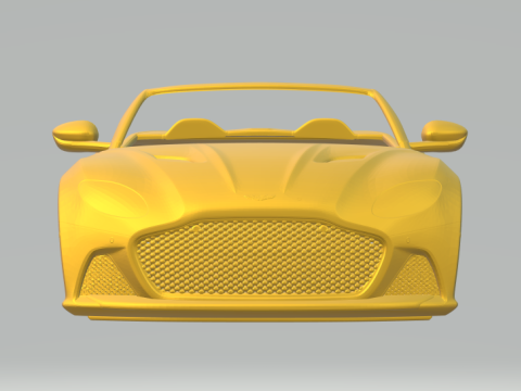 Aston Martin DBS Superleggera Model Cetak 3D