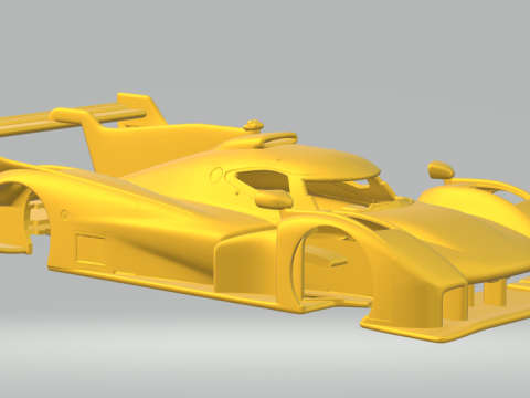McLaren LMDh Hypercar 3D 打印模型
