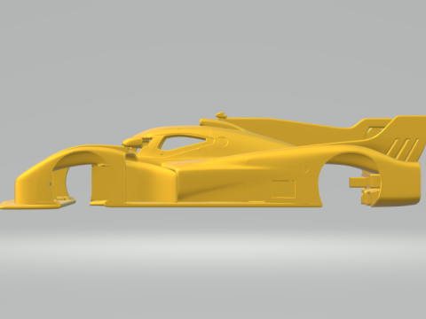 McLaren LMDh Hypercar 3D 打印模型