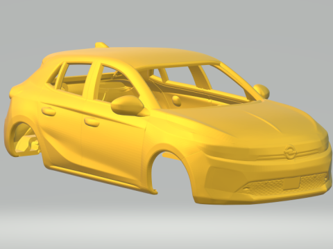 Opel corsa Modelo de impresión 3D