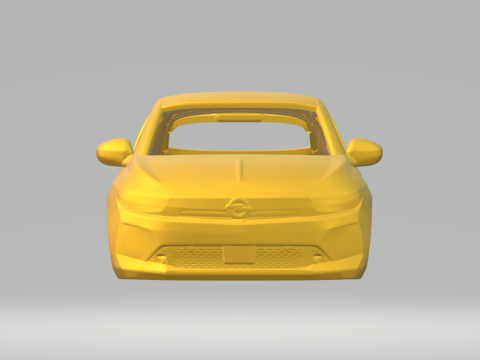 Opel corsa Modèles 3D en vedette
