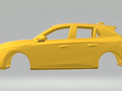 Opel corsa 3D Print Model