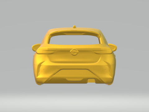 Opel corsa Modèles 3D en vedette