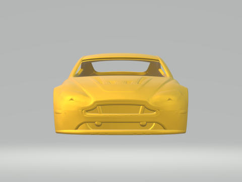 Aston Martin Vantage S 2014 3D Druckmodell