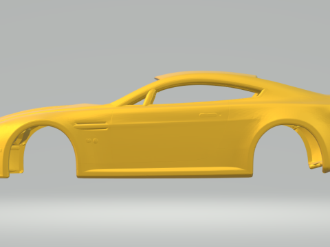 Aston Martin Vantage S 2014 3D Druckmodell