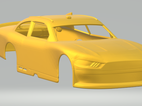Nascar mustang Modelo de impresión 3D