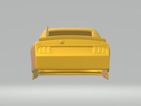 Nascar mustang 3D Принт Модель