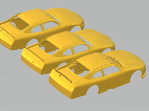 NASCAR Xfinity Series pack Model Cetak 3D