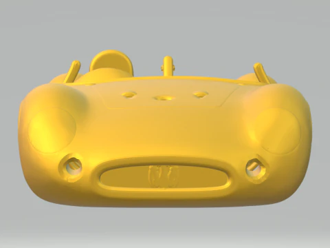 Maserati 300s 3D Print Model