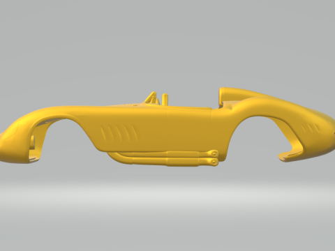 Maserati 300s 3D printmodel