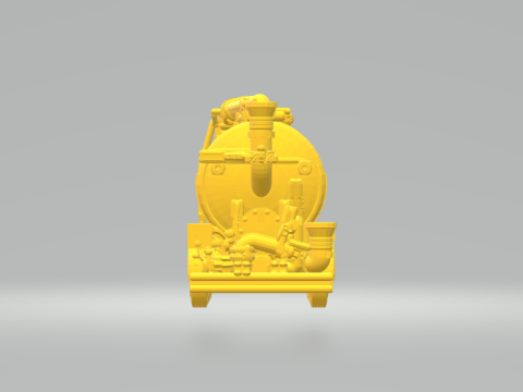 Farm liquids trailer 3D Print Model