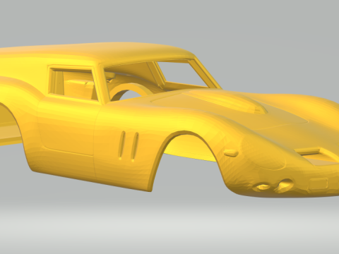 Ferrari Drogo Breadvan Modello di stampa 3D