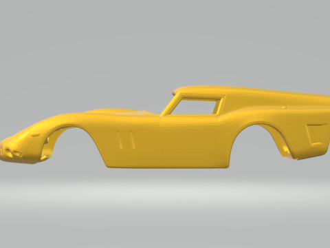 Ferrari Drogo Breadvan 3D 打印模型
