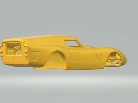 Ferrari Drogo Breadvan 3D 打印模型