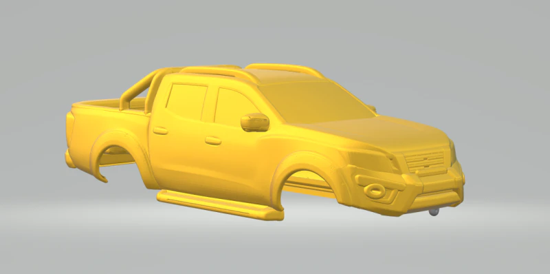 Nissan frontier navara 3D Print Model .c4d .max .obj .3ds .fbx .stl .blend