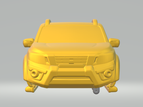 Nissan frontier navara 3D Druckmodell