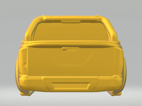 Nissan frontier navara 3D Print Model