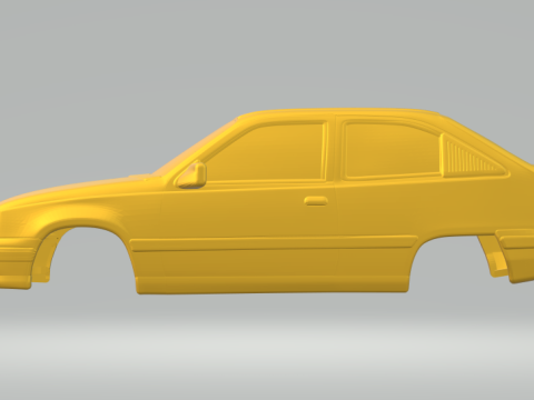 Opel kadett closed 3D Принт Модель