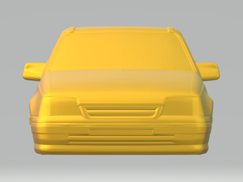 Opel kadett caravan closed 3D Принт Модель