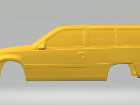 Opel kadett caravan closed 3D Print Model