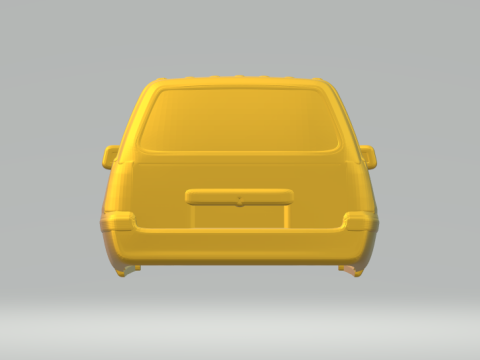 Opel kadett caravan closed 3D Принт Модель